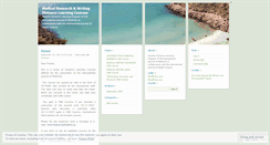 Desktop Screenshot of medicalresearchwriting.wordpress.com