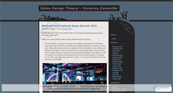 Desktop Screenshot of gamedesigntheory.wordpress.com