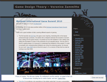 Tablet Screenshot of gamedesigntheory.wordpress.com