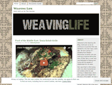 Tablet Screenshot of emuweavinglife.wordpress.com