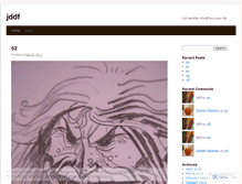 Tablet Screenshot of jddf.wordpress.com