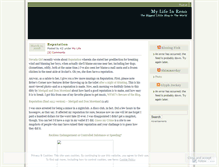 Tablet Screenshot of mylifeinreno.wordpress.com