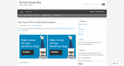 Desktop Screenshot of burnhamgarage.wordpress.com