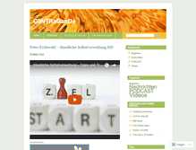 Tablet Screenshot of contraganda.wordpress.com