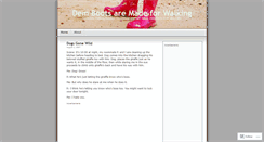 Desktop Screenshot of dembootsaremadeforwalking.wordpress.com