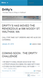 Mobile Screenshot of driftyswings.wordpress.com