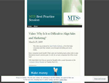 Tablet Screenshot of mtsinfo.wordpress.com