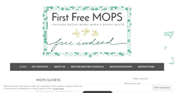 Desktop Screenshot of firstfreemops.wordpress.com