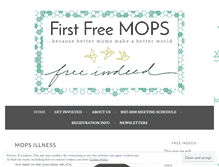 Tablet Screenshot of firstfreemops.wordpress.com