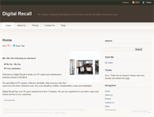Tablet Screenshot of digitalrecall.wordpress.com