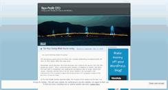 Desktop Screenshot of nonprofitcfo.wordpress.com