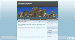 Desktop Screenshot of hayesfieldgeography.wordpress.com