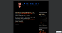 Desktop Screenshot of annefraser.wordpress.com