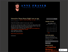 Tablet Screenshot of annefraser.wordpress.com