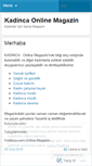 Mobile Screenshot of kadincamagazin.wordpress.com