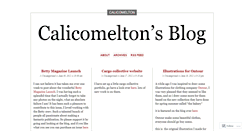 Desktop Screenshot of calicomelton.wordpress.com