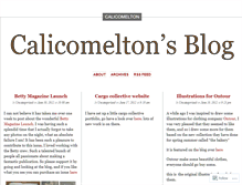 Tablet Screenshot of calicomelton.wordpress.com