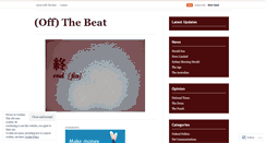 Desktop Screenshot of offthebeatblog.wordpress.com