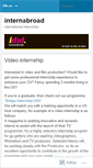 Mobile Screenshot of internabroad.wordpress.com