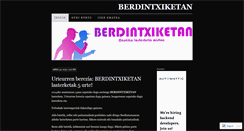 Desktop Screenshot of berdintxiketan.wordpress.com