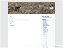 Tablet Screenshot of blogabo.wordpress.com