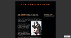 Desktop Screenshot of benjaminandrews.wordpress.com