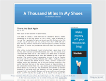 Tablet Screenshot of jdueckathousandmilesinmyshoes.wordpress.com