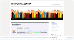 Desktop Screenshot of multiplicalalengua.wordpress.com