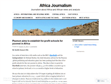 Tablet Screenshot of ksafricajournalism.wordpress.com