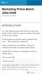 Mobile Screenshot of marketing4daw1n.wordpress.com