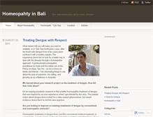 Tablet Screenshot of homeopathyinbali.wordpress.com
