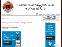 Tablet Screenshot of centralbhouse.wordpress.com