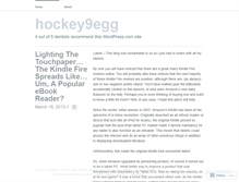 Tablet Screenshot of hockey9egg.wordpress.com