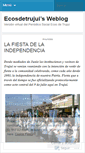 Mobile Screenshot of ecosdetrujui.wordpress.com