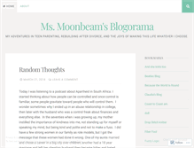 Tablet Screenshot of moonbeam.wordpress.com
