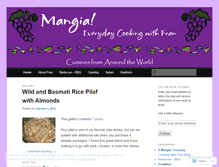 Tablet Screenshot of mangiaeverydaycookingwithfran.wordpress.com