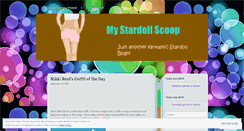 Desktop Screenshot of mystardollscoop.wordpress.com