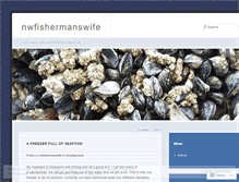 Tablet Screenshot of nwfishermanswife.wordpress.com