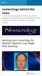 Mobile Screenshot of mynumerologist.wordpress.com