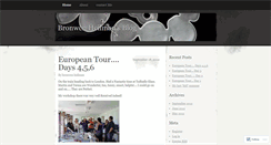 Desktop Screenshot of bronwenheilman.wordpress.com