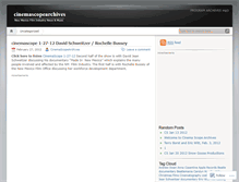 Tablet Screenshot of cinemascopearchives.wordpress.com