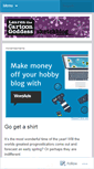 Mobile Screenshot of cartoongoddess.wordpress.com