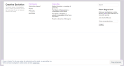 Desktop Screenshot of portailevolutif.wordpress.com