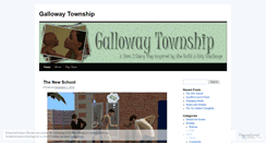 Desktop Screenshot of gallowaytownship.wordpress.com