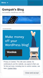 Mobile Screenshot of gsmpak.wordpress.com