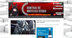 Desktop Screenshot of centraldenoticiasotaku.wordpress.com