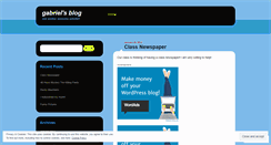 Desktop Screenshot of gabrielkovach.wordpress.com