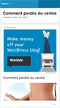 Mobile Screenshot of commentperdreduventre1.wordpress.com