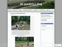 Tablet Screenshot of mxacademy.wordpress.com