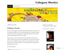 Tablet Screenshot of categorystories.wordpress.com